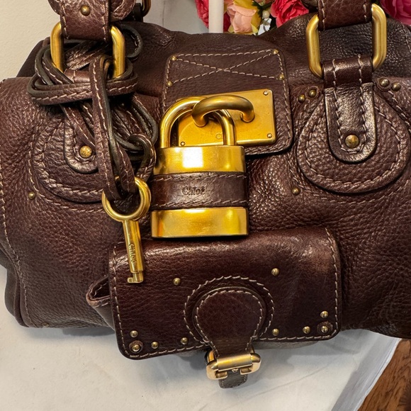 🤎Brown Chloe Paddington Leather Handbag🤎 - Picture 2 of 16